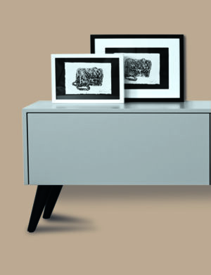 TV-kasten op pootjes