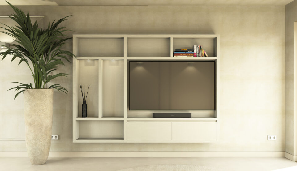 Cinewall Japandi medium met LED verlichting