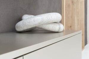 Jessie | Zwevend tv-meubel | Strak | MDF | Scandinavisch Design | 2 Lades 1 klep | 120 – 200 cm