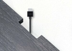 Jessie | tv meubel op zwarte retro pootjes | Strak | MDF | Scandinavisch Design | 3 Kleppen | 180 – 300 cm